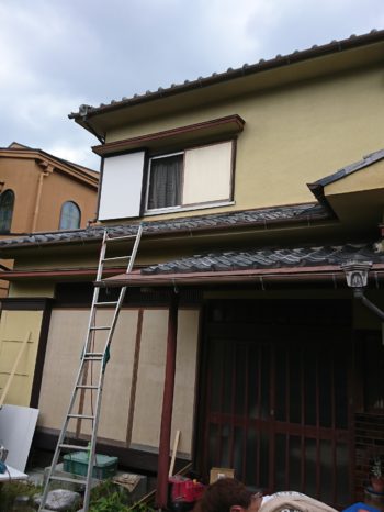 木製雨戸 戸袋修理完成 リファイン学園前 西和 リフォームを奈良でするなら