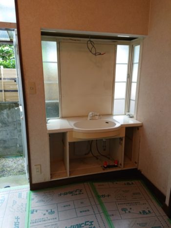 ドレッシングルーム洗面所改装工事 リファイン学園前 西和 リフォームを奈良でするなら